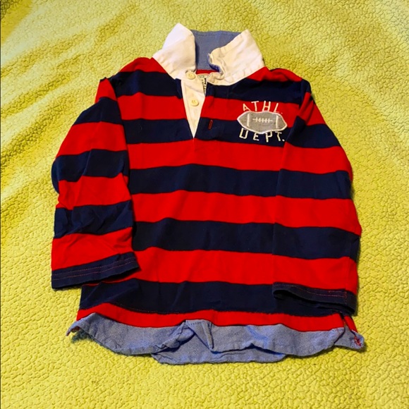 Red & Blue Striped Shirt - Picture 1 of 2